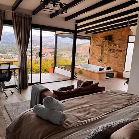 Glamping La Luna Mirador Jarana Villa De Leyva Eksteriør billede