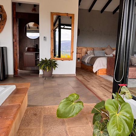 Glamping La Luna Mirador Jarana Villa De Leyva Eksteriør billede