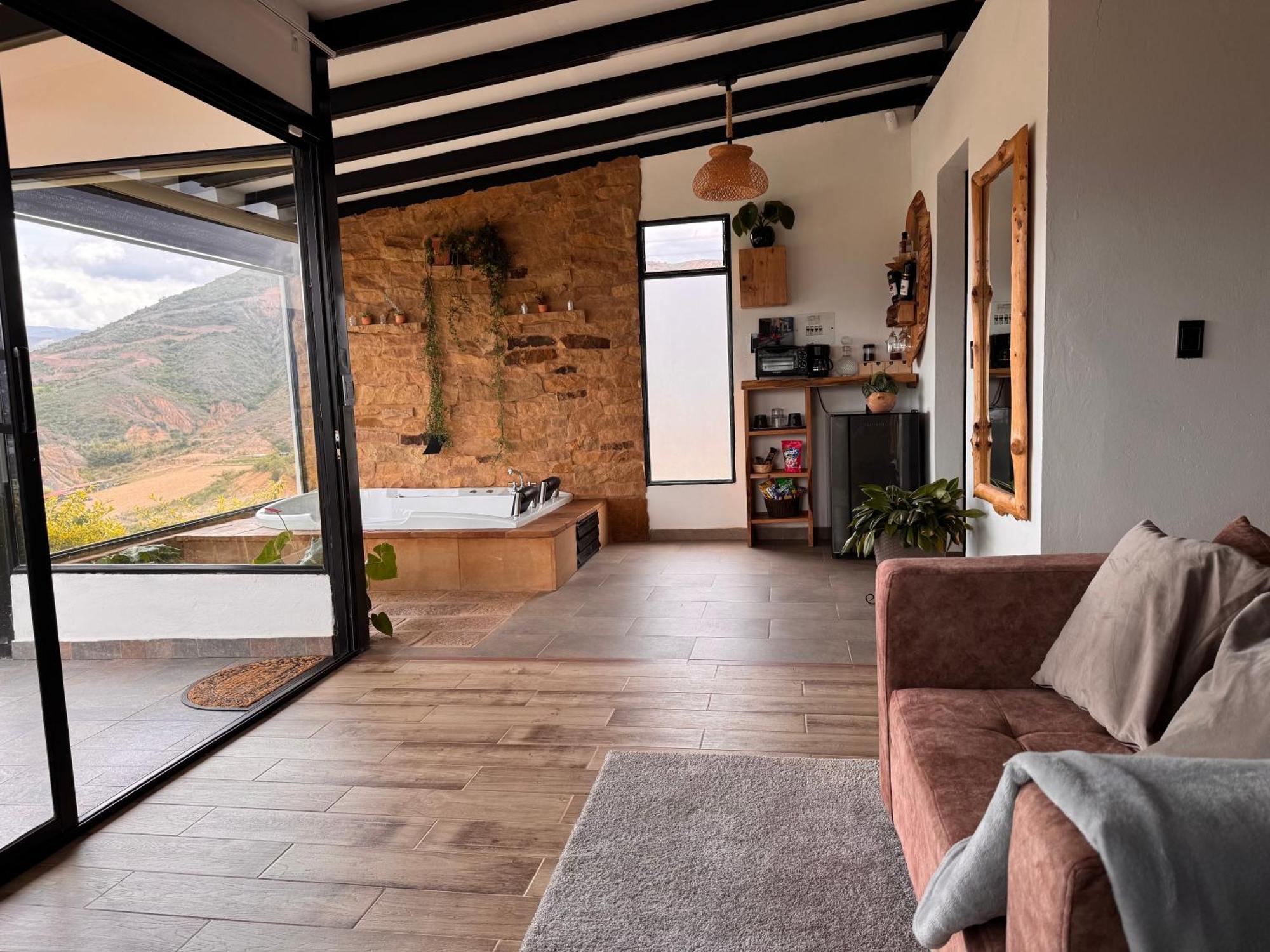 Glamping La Luna Mirador Jarana Villa De Leyva Eksteriør billede