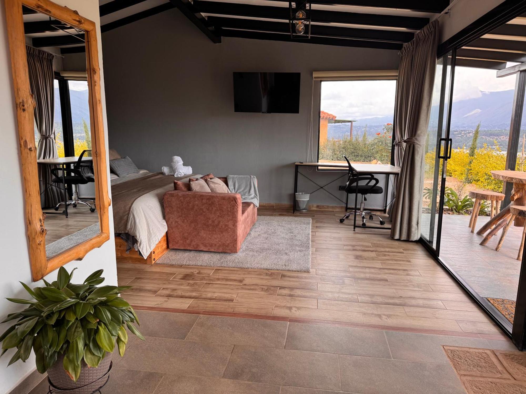 Glamping La Luna Mirador Jarana Villa De Leyva Eksteriør billede